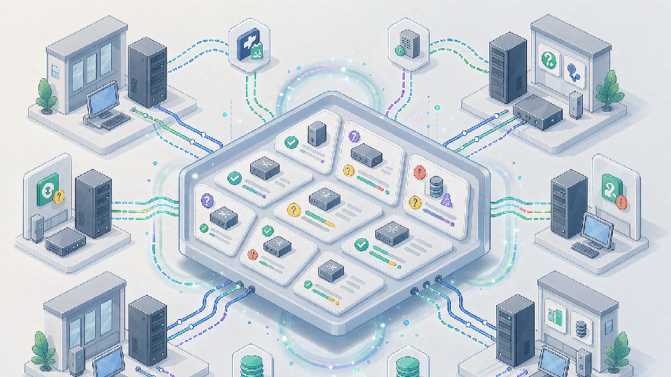 SD-WAN 部署前盘点分支线路、地址、业务和设备信息