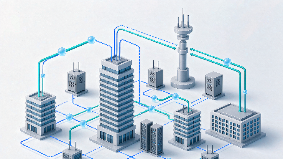 SD-WAN 分支、总部、数据中心和云应用的混合组网设计